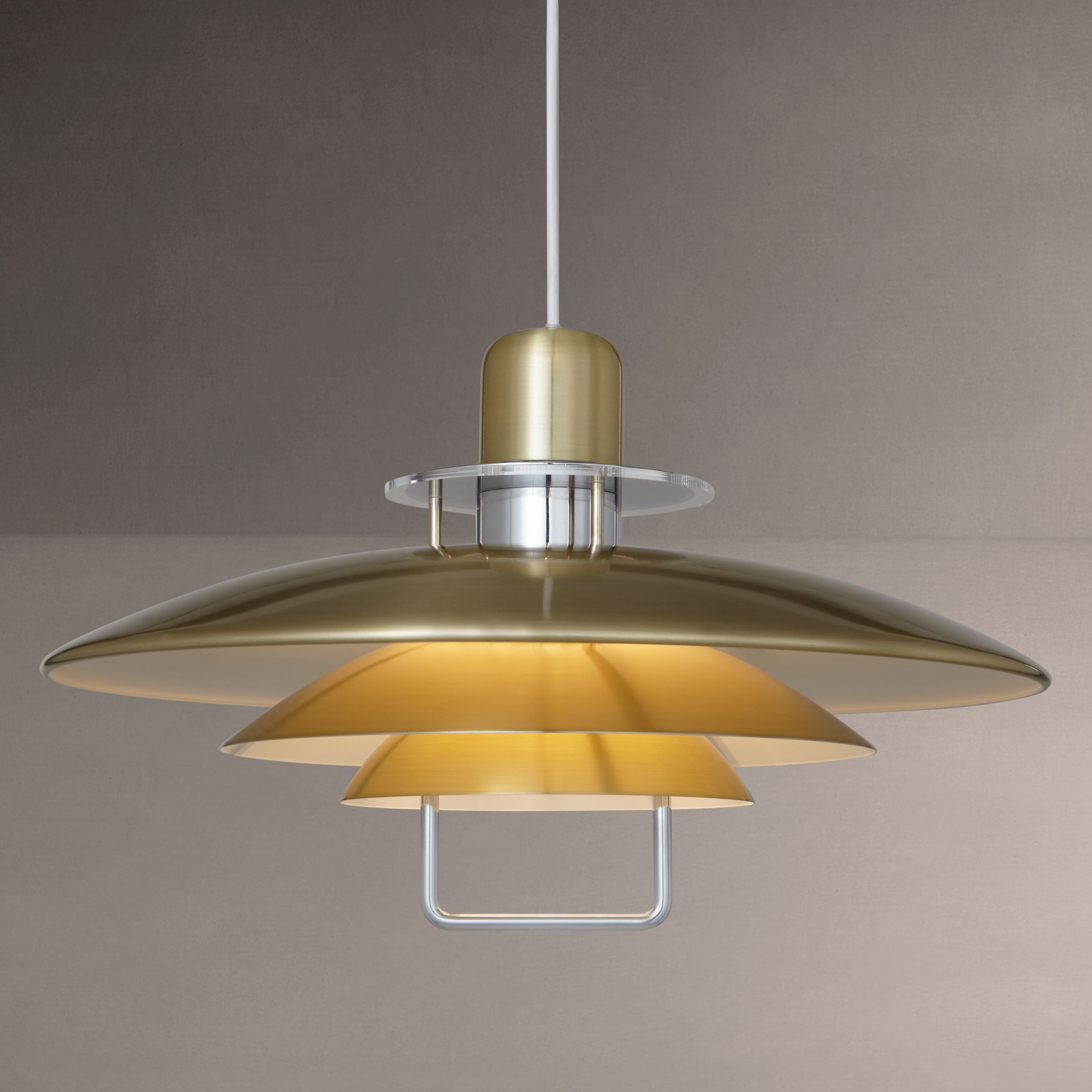 Belid Felix Rise And Fall Pendant Light Brass At John Lewis