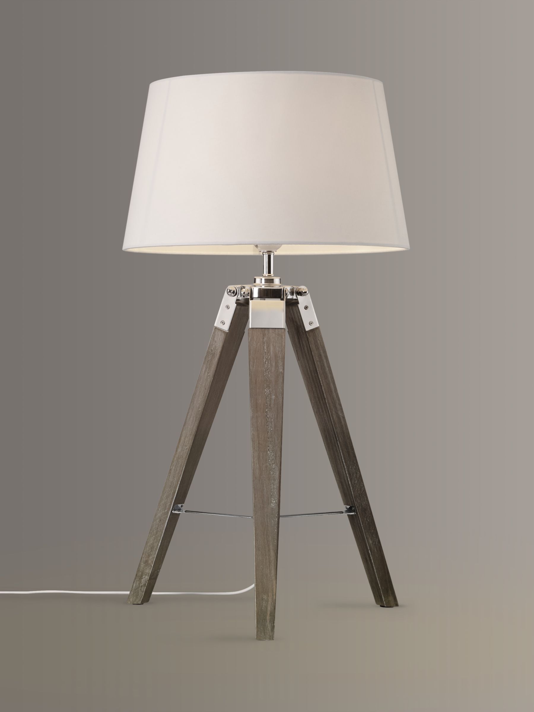 John Lewis Partners Jacques Tripod, Small Tripod Table Lamp