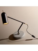 John Lewis Baldwin Desk Lamp, Dusty Green