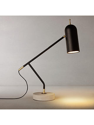 John Lewis No.045 LED Desk Lamp, Black