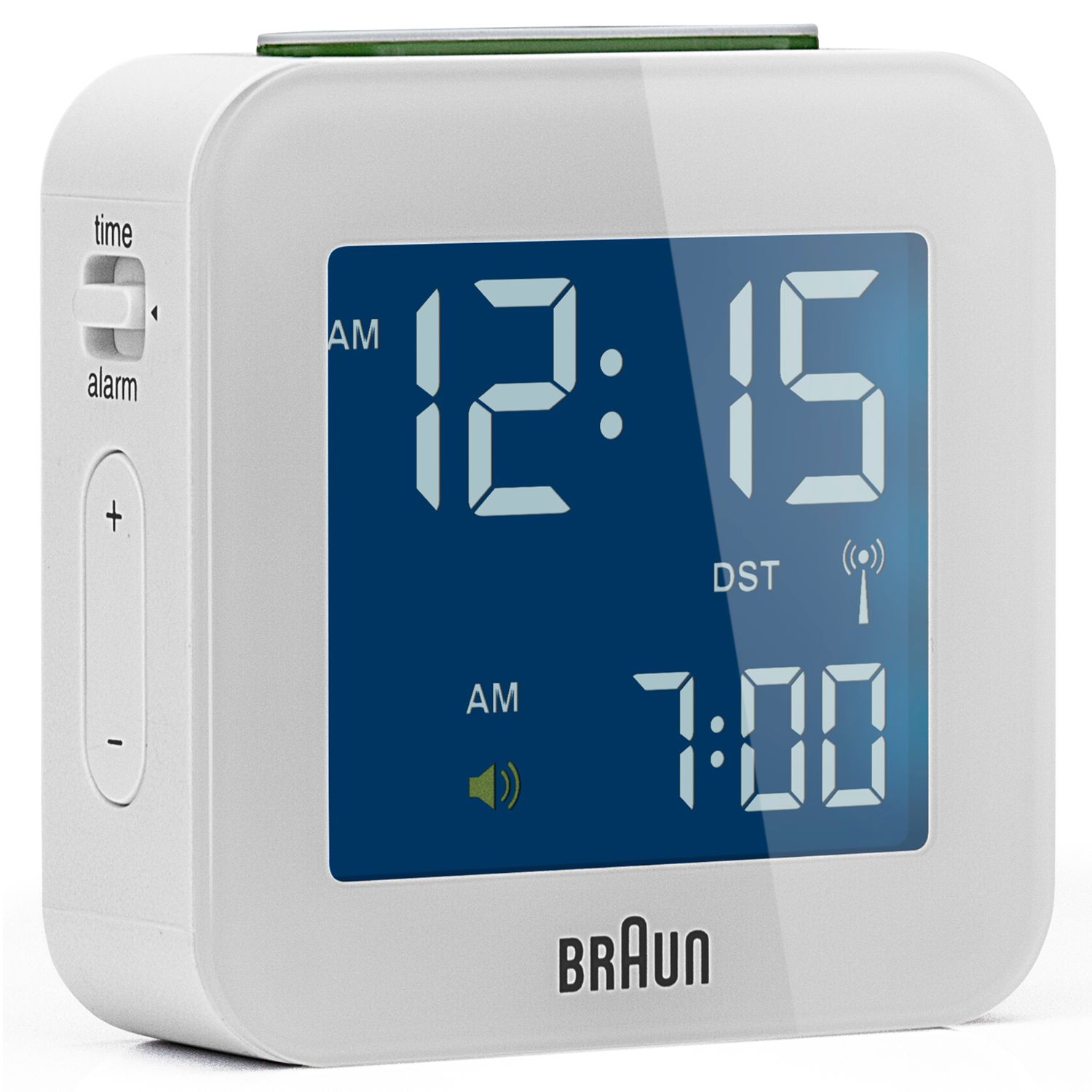 braun radio controlled travel alarm clock