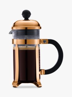 Chambord modern coffee press copper from Bodum 