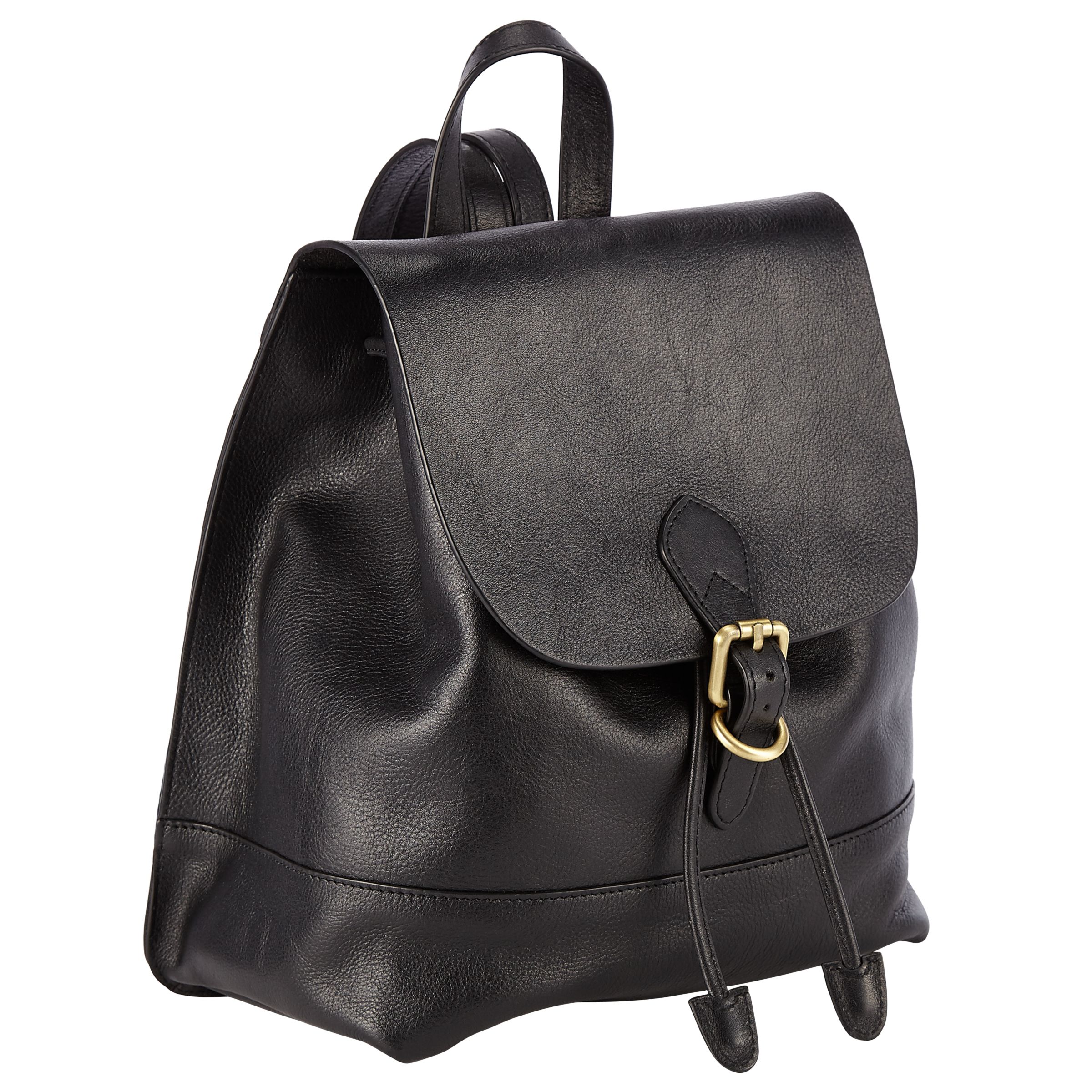 Buy John Lewis Genevieve Leather Backpack | John Lewis