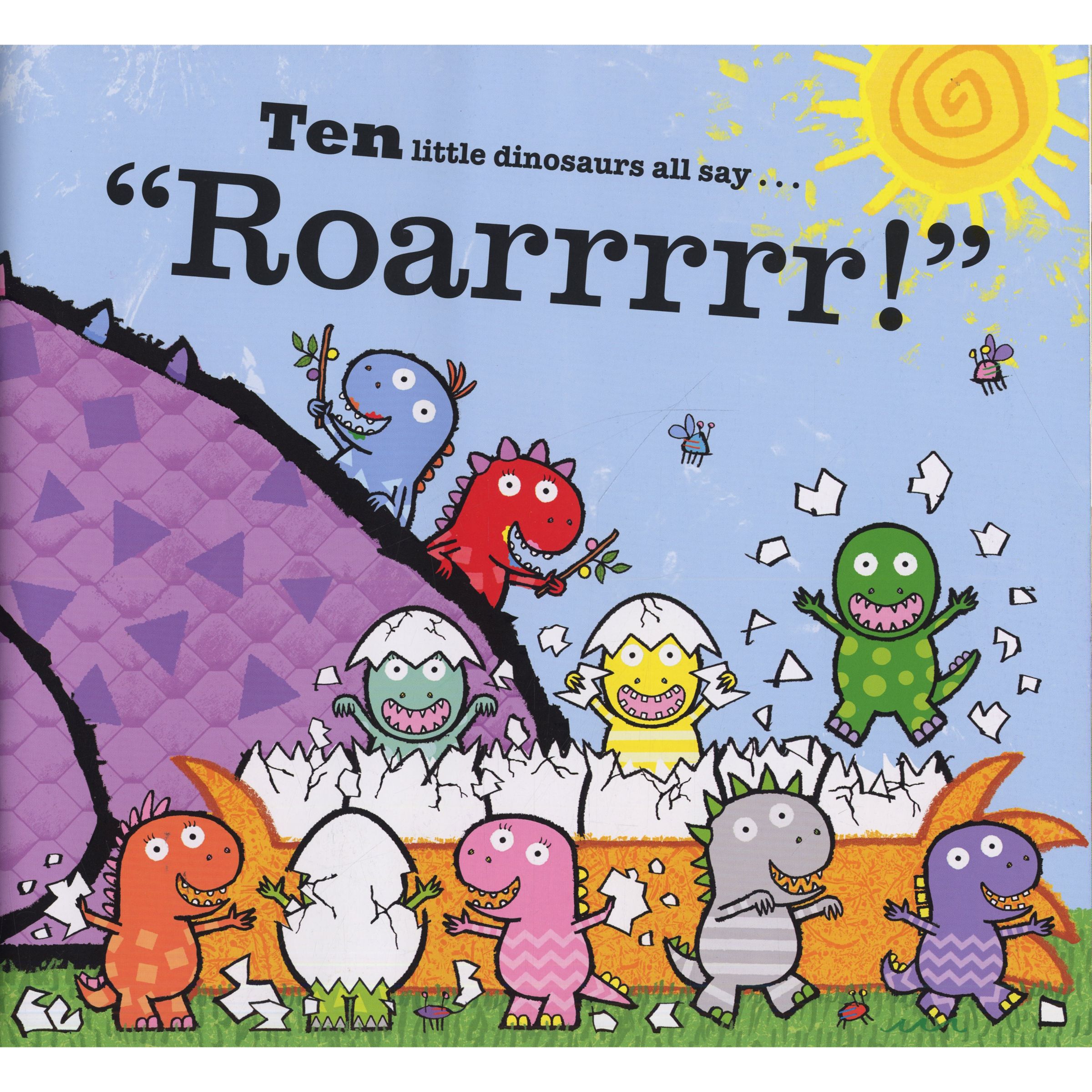 ten little dinosaurs book