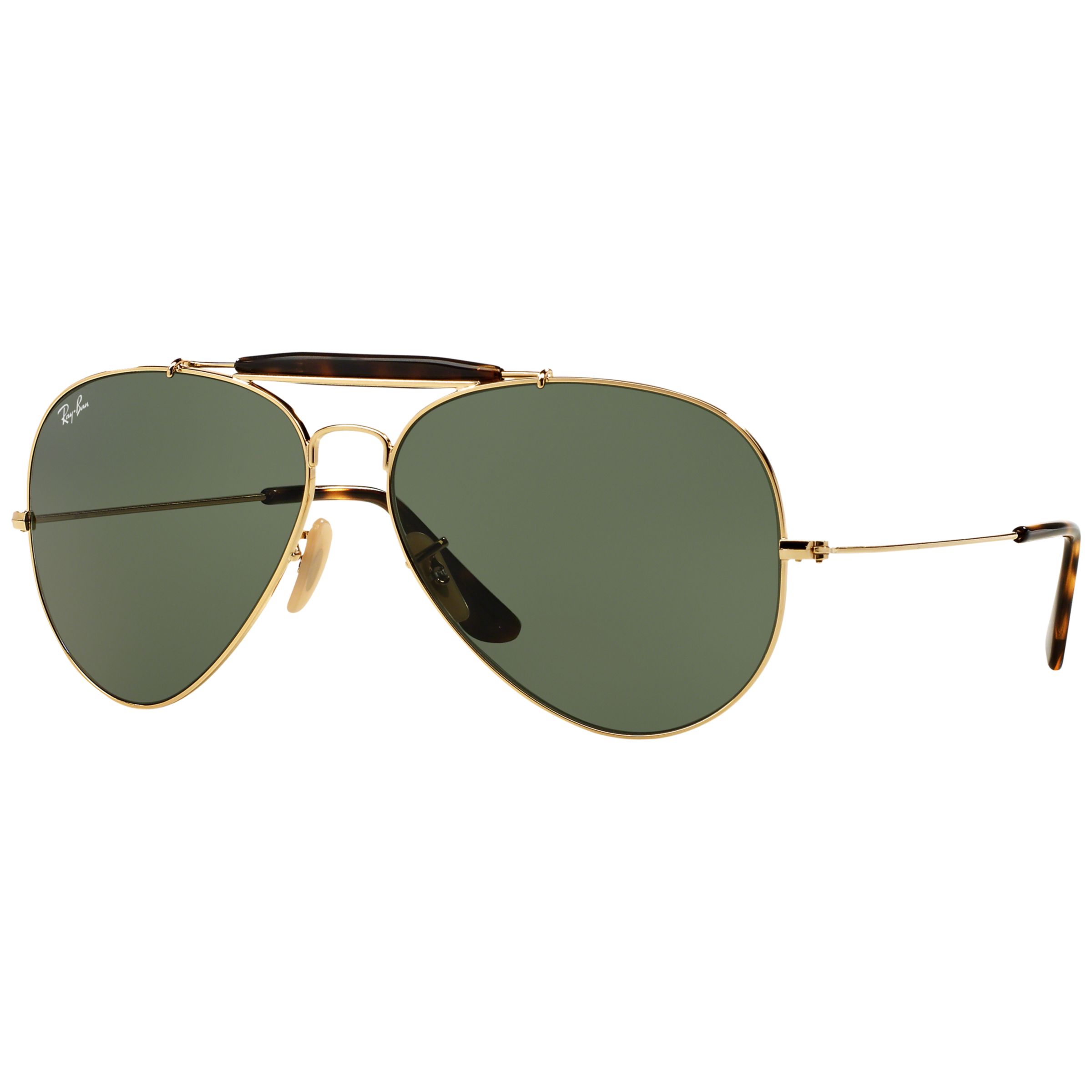 Buy Ray-Ban RB3029 Outdoorsman II Aviator Sunglasses | John Lewis