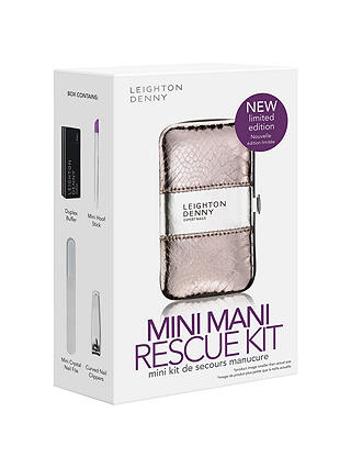 Leighton Denny Mini Mani Rescue Kit
