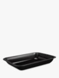 John Lewis Vitreous Enamel Rectangular Non-Stick Roaster Oven Dish, Large, L39cm