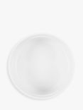 John Lewis Porcelain Round Soufflé Oven Dish, 17.5cm, White