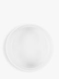 John Lewis Porcelain Round Soufflé Oven Dish, 19cm, White
