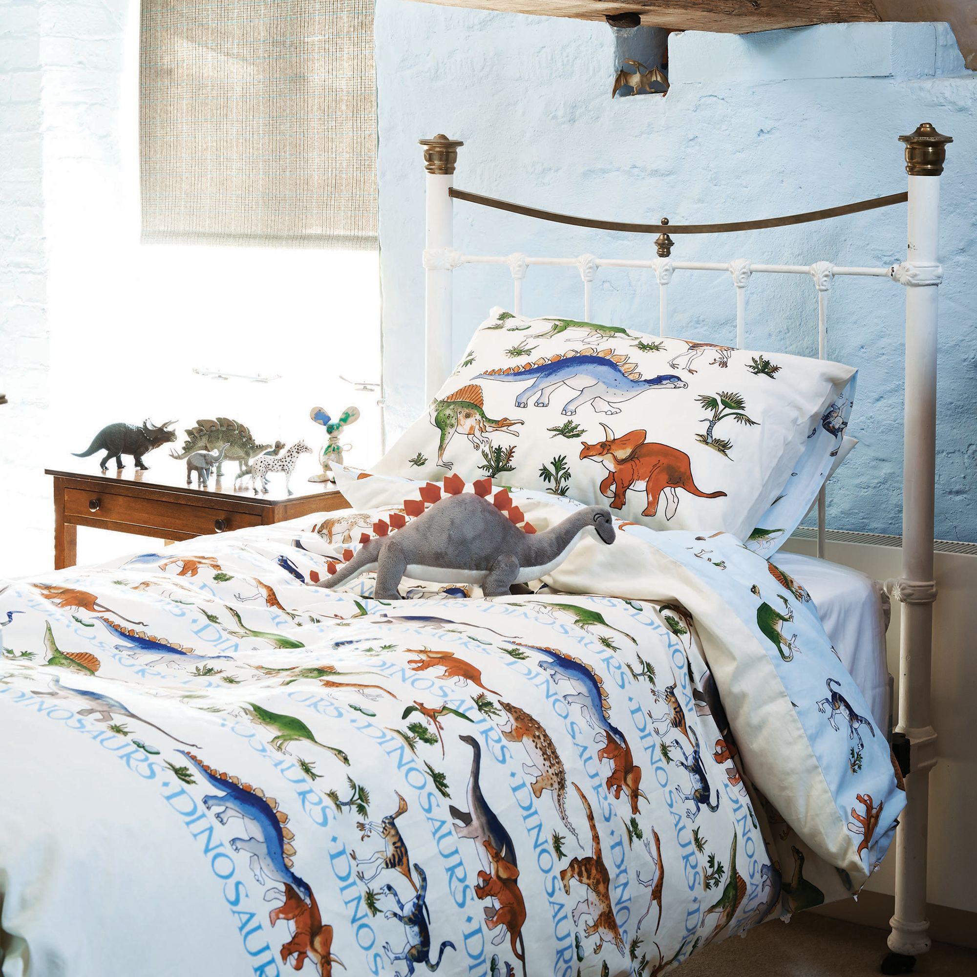 dinosaur single bed cover