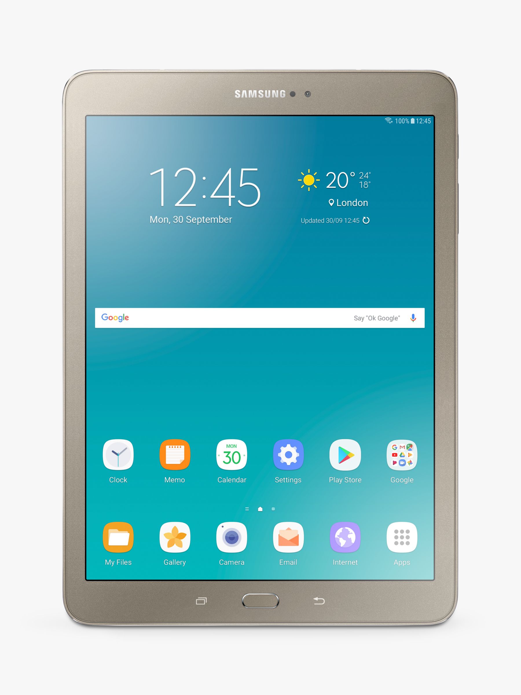 Samsung Galaxy Tab S2, Octa-core Exynos, Android, 9.7, Wi-Fi, 32GB