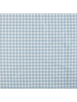 John Lewis & Partners New Gingham Check PVC Tablecloth Fabric