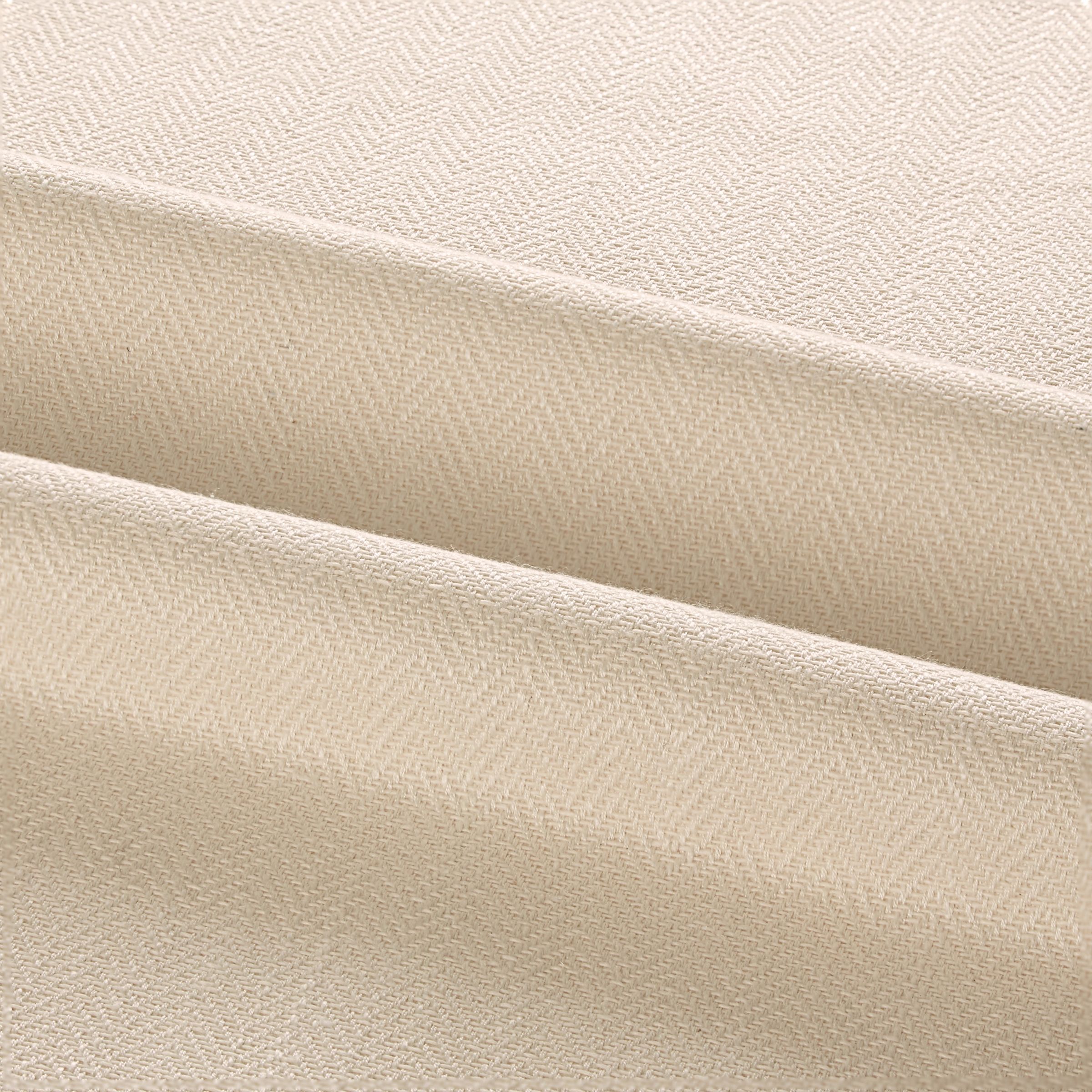 John Lewis Herringbone Furnishing Fabric, Marshmallow