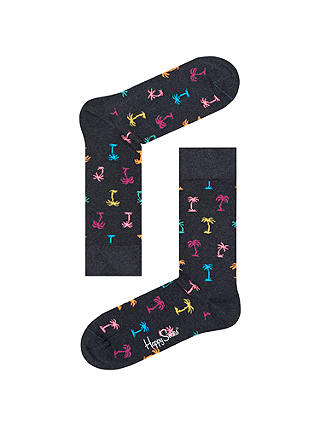 Happy Socks Palm Beach Socks, One Size, Multi