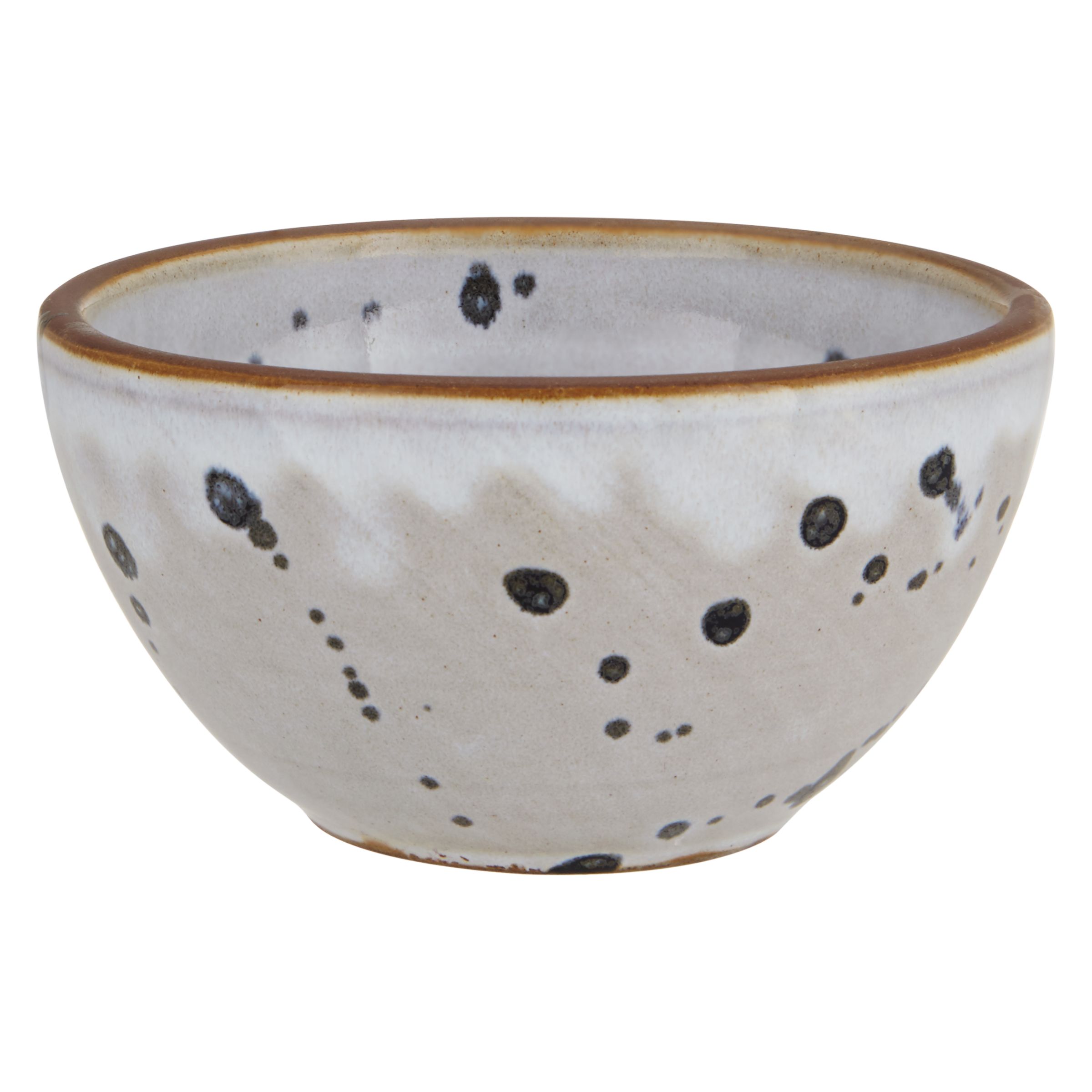 Decoris Terracotta Bowl, White/Blue