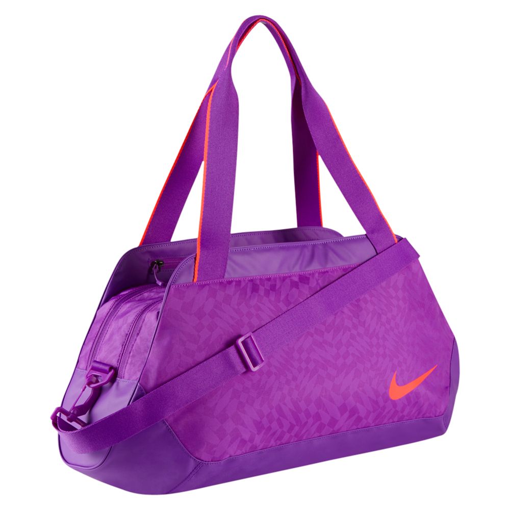 purple nike duffel bag