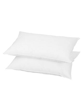 John Lewis & Partners Anti Allergy Standard Pillow, Pair, Medium/Firm