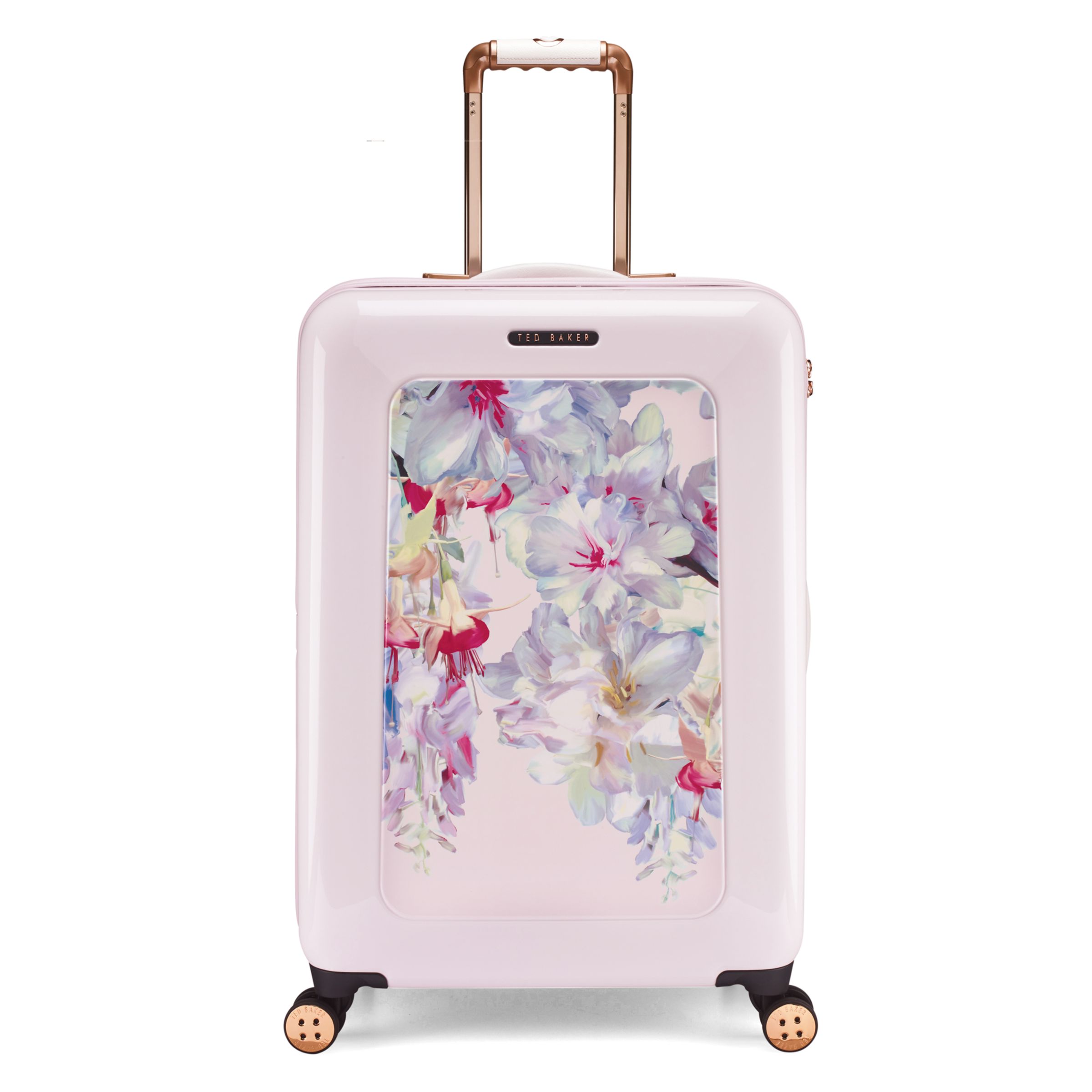 Ted Baker Small Hanging Gardens Four Wheel Suitcase - Pink