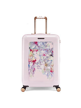 Ted Baker Alanie Hanging Gardens 4-Wheel 69.5cm Suitcase, Pink