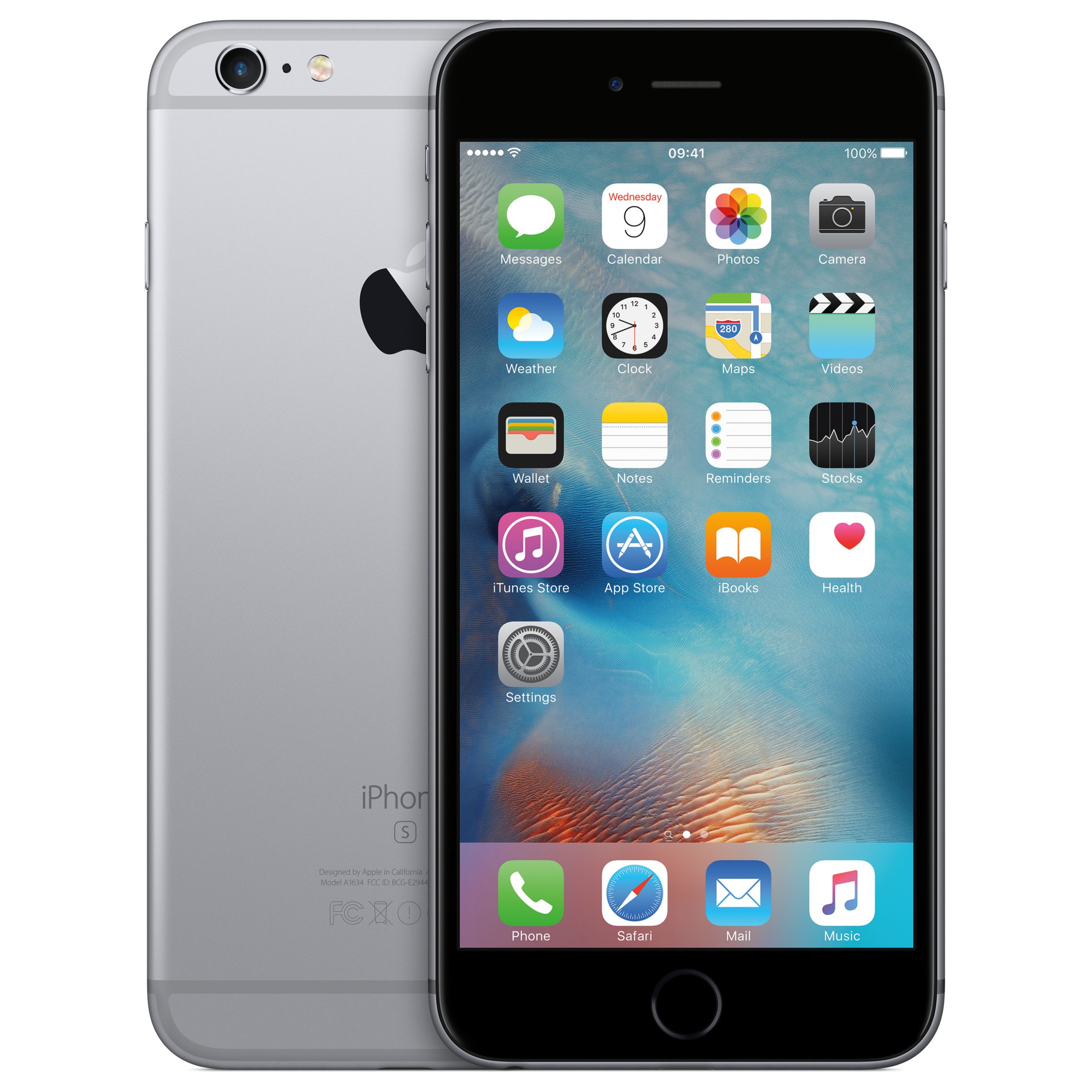 Apple iPhone 6s Plus, iOS, 5.5", 4G LTE, SIM Free, 128GB at John Lewis