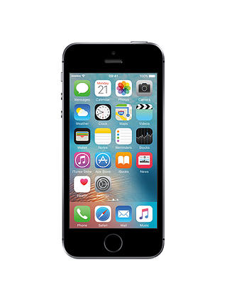 Apple iPhone SE, iOS, 4", 4G LTE, SIM Free, 16GB