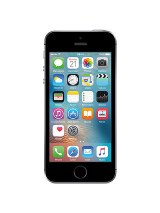 Apple iPhone SE, iOS, 4", 4G LTE, SIM Free, 64GB