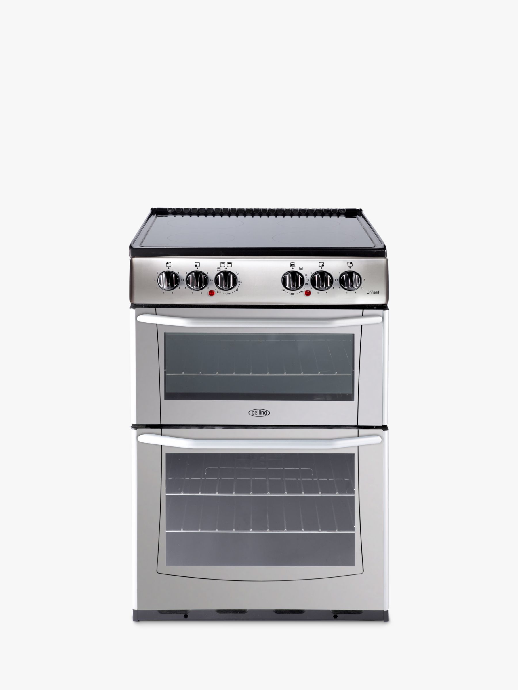 silver and black electric cooker