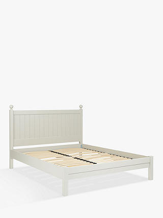 John Lewis & Partners St Ives Bed Frame, FSC-Certified (Oak, Birch, Oak Veneer, MDF), King Size, Grey