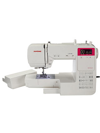 Janome 5050 Sewing Machine, White