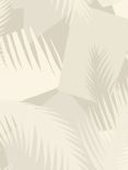 Cole & Son Deco Palm Wallpaper, Grey, 105/8036