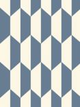 Cole & Son Tile Wallpaper, Blue / White, 105/12054