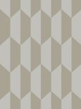 Cole & Son Tile Wallpaper, Grey / Silver, 105/12053