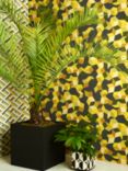 Cole & Son Puzzle Wallpaper, Yellow / Black, 105/2012