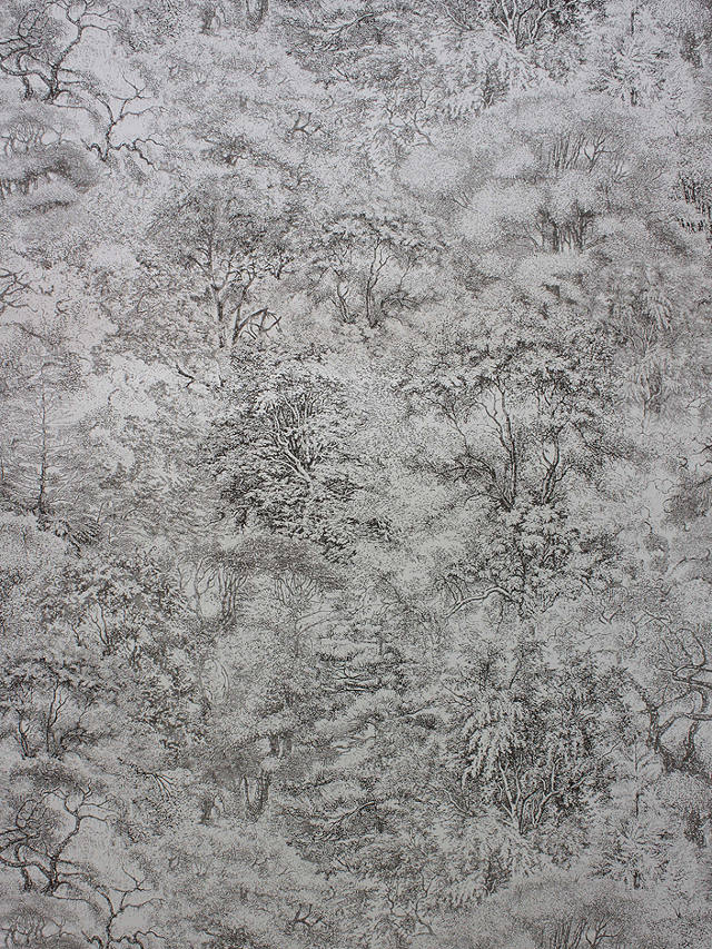 Osborne & Little Folyo Wallpaper, Charcoal, W6757-04