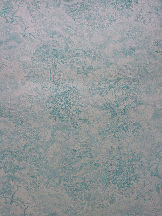 Osborne & Little Folyo Wallpaper, Aqua, W6757-01