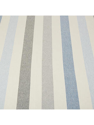John Lewis Penzance Stripe Furnishing Fabric, Blue