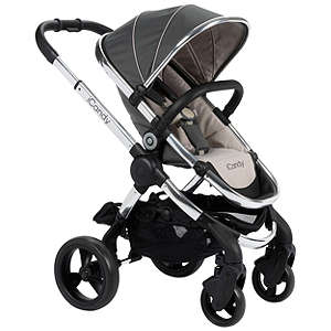 iCandy Peach Pushchair with Chrome Chassis & Truffle 2 Hood