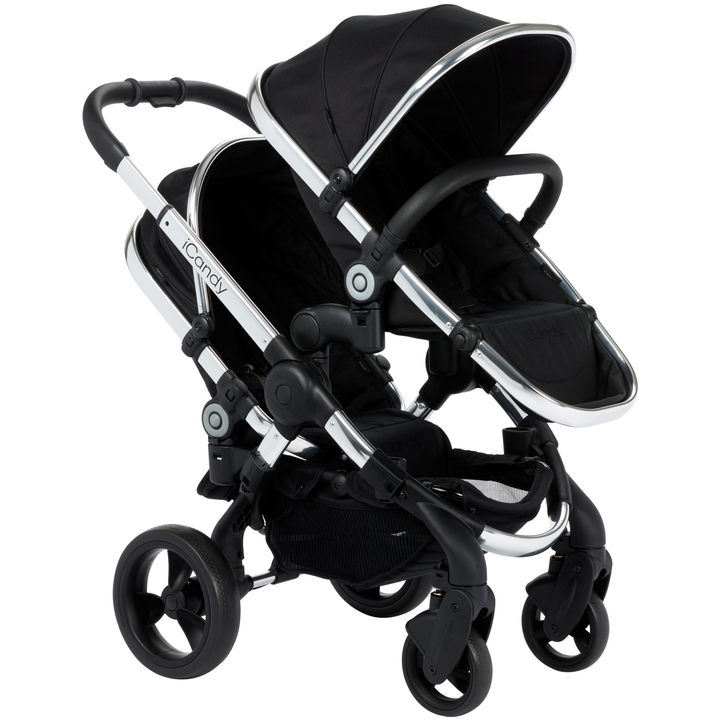 icandy peach pushchair and carrycot set black magic 2