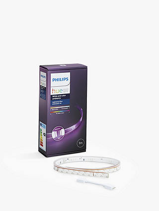 Philips Hue Personal Wireless Lighting LightStrip Plus, 100cm LED LightStrip Extension Kit