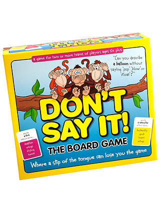 Don't Say It! The Board Game