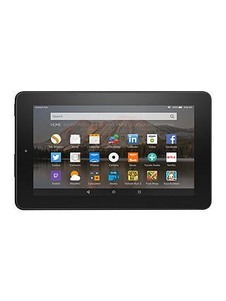 Amazon Fire 7 Tablet, Quad-core, Fire OS, Wi-Fi, 8GB, 7"