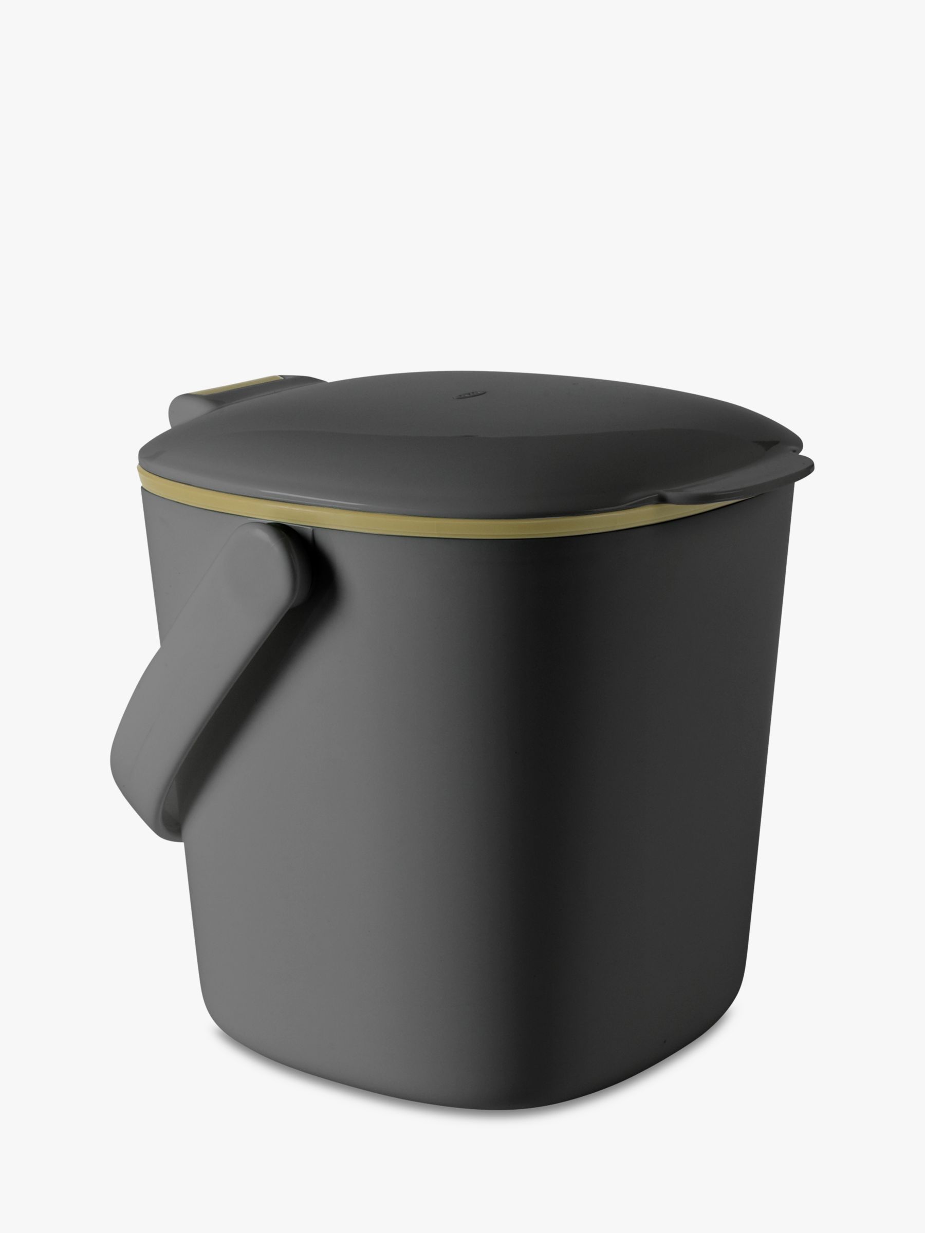 OXO Compost Food Waste Caddy, Grey at John Lewis