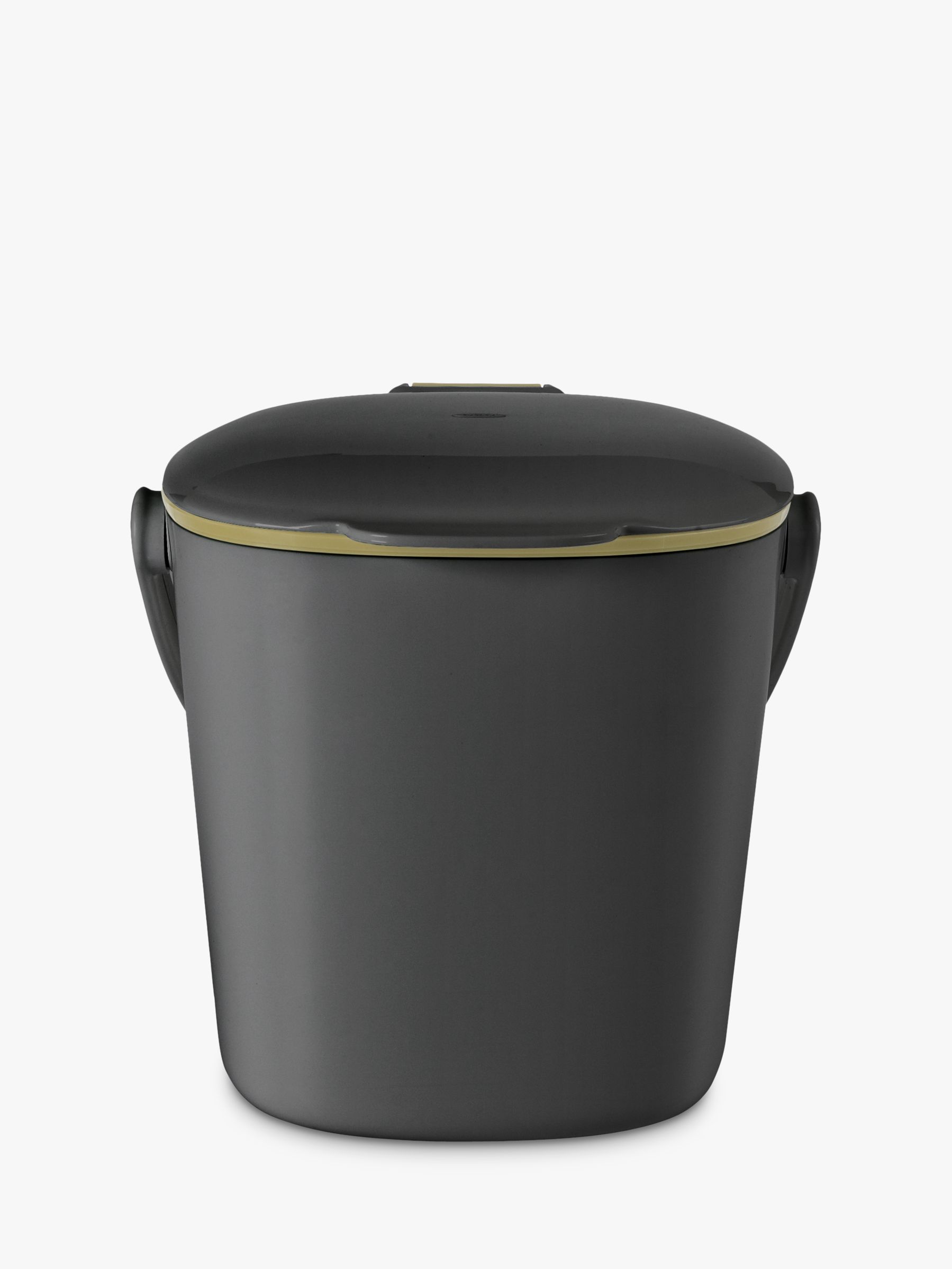 OXO Compost Food Waste Caddy, Grey at John Lewis &amp; Partners