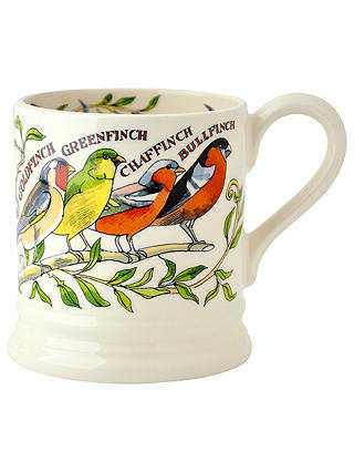 Emma Bridgewater Garden Birds Half Pint Mug, Multi, 300ml