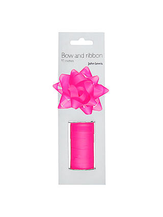 John Lewis & Partners Gift Bow and Curling Ribbon Set