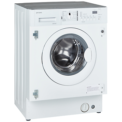 John Lewis & Partners JLBIWM1403 Integrated Washing Machine, 7kg Load, A++ Energy Rating, 1400rpm Spin, White