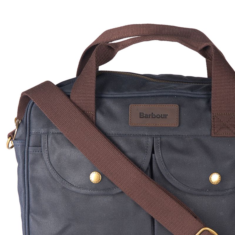 barbour laptop bag
