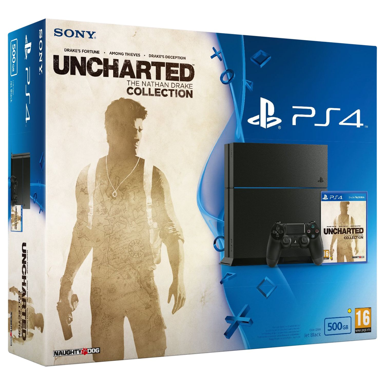 uncharted playstation 4 console