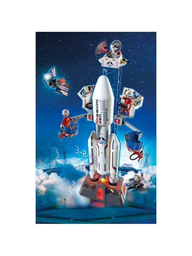 Playmobil City Action Space Rocket and Base Station