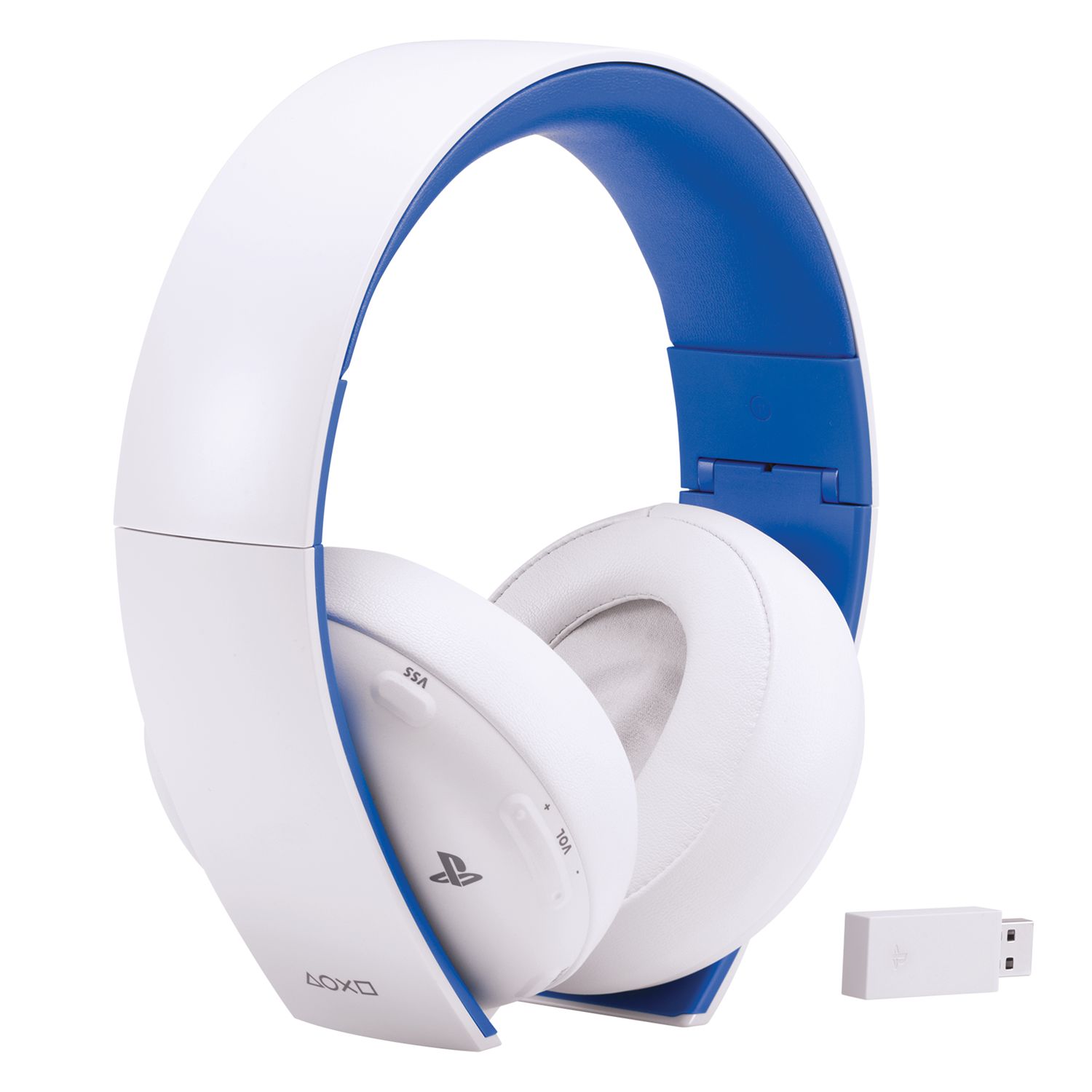 white wireless ps4 headset